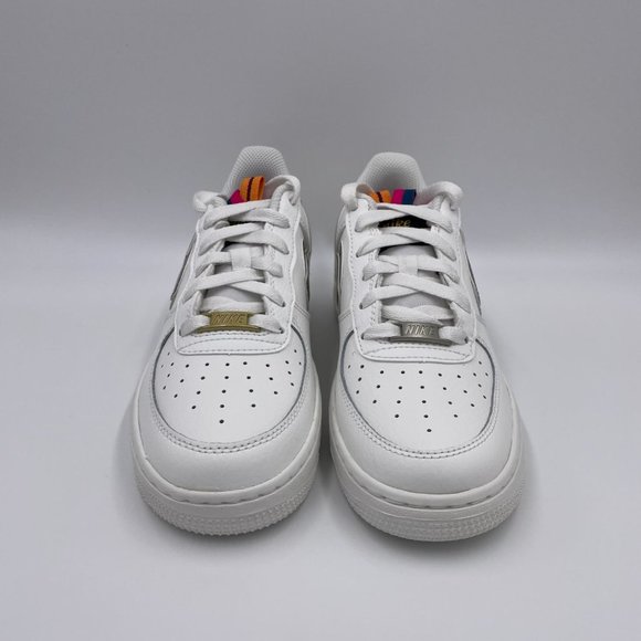 Nike Air Force 1 LV8 White Womens Shoes - Picture 3 of 8